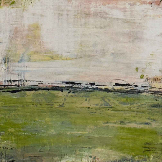 "The color of laughter" 14x14"