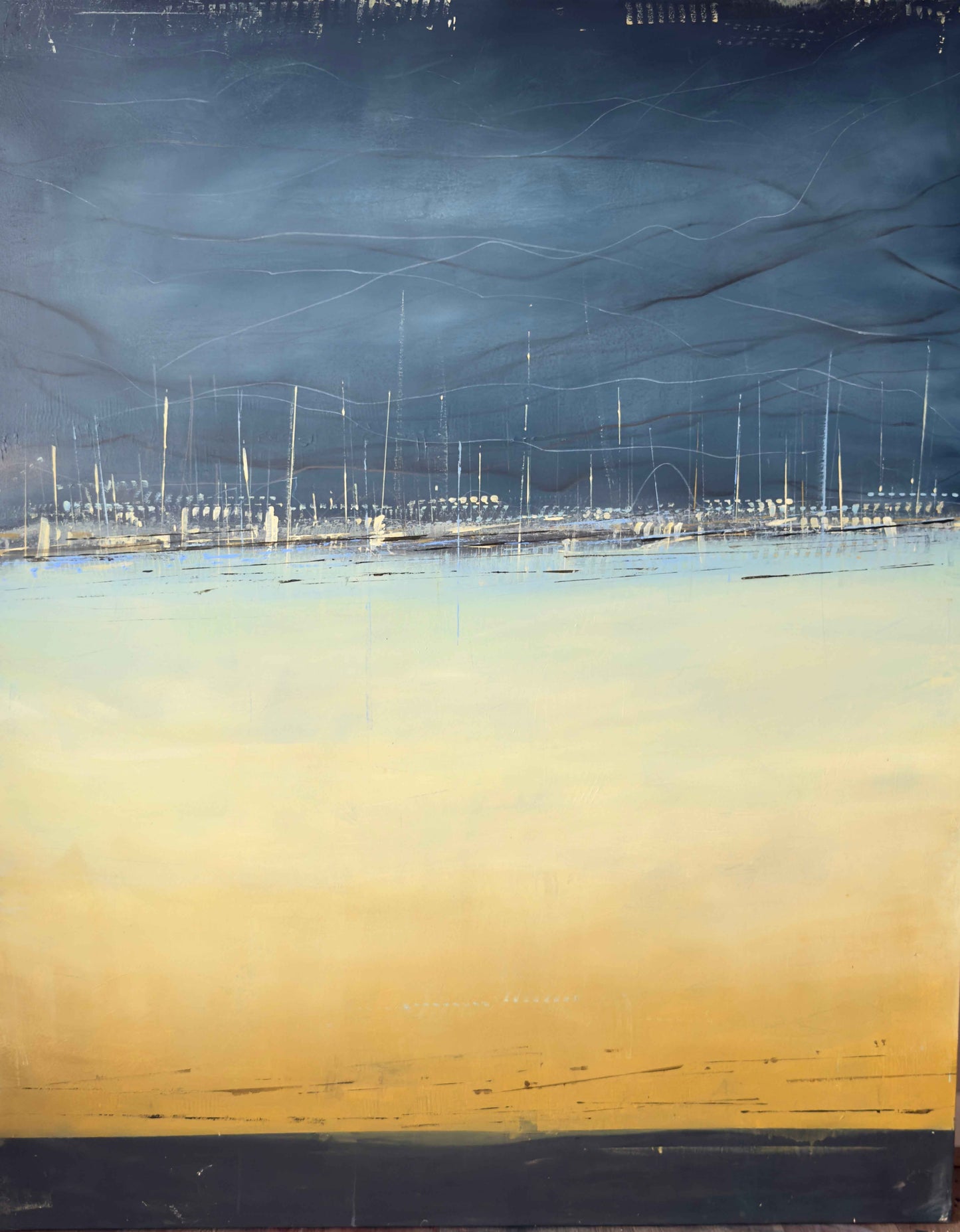 "Between time and dreams" 48x60"