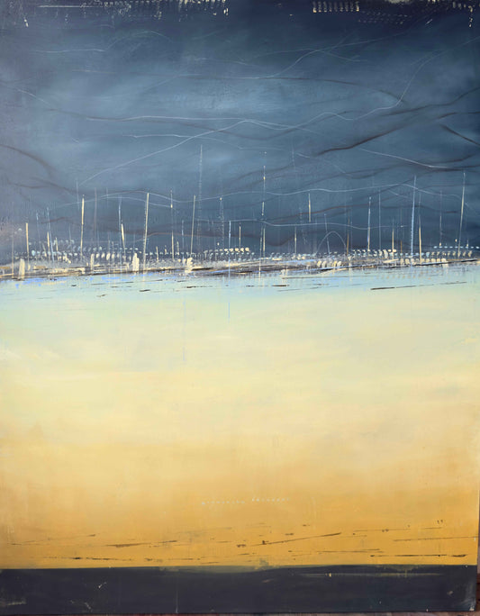 "Between time and dreams" 48x60"