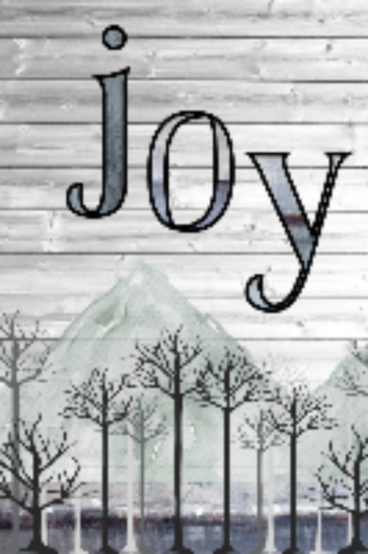 Greeting card 4x6” "Joy"