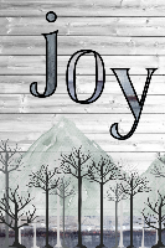 Greeting card 4x6” "Joy"