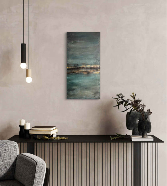 "Promise in the morning breeze" 12x24"