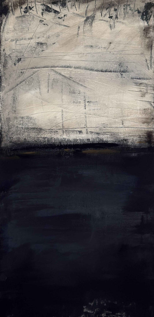 So I Walked Up On High — 12x24"