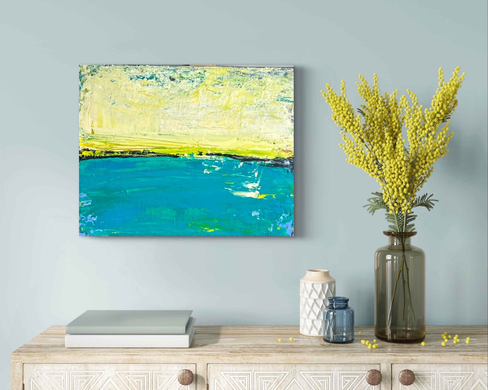 The Glow of Something Bright - 14 × 18"