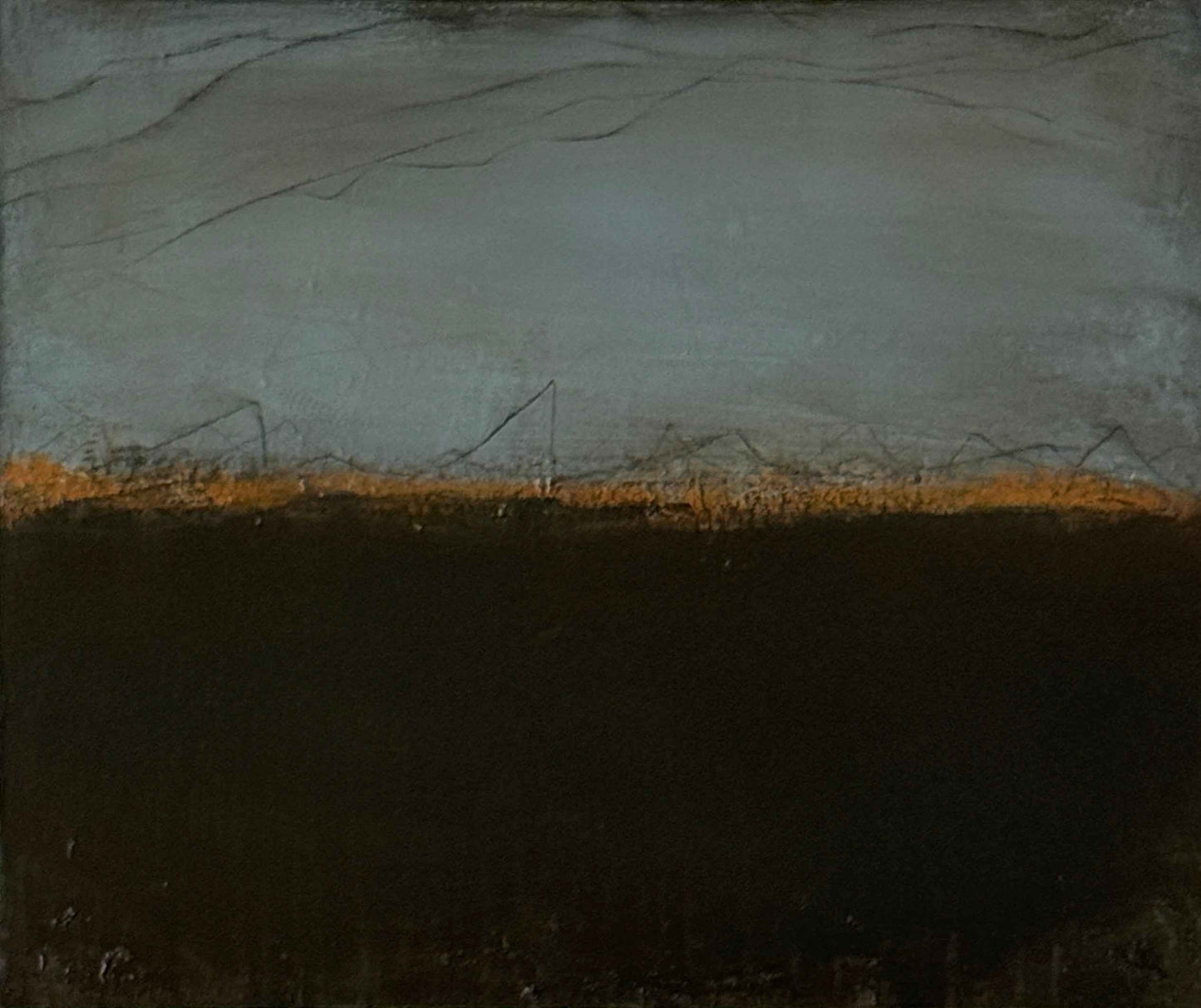 In the distance I saw light - 20x24