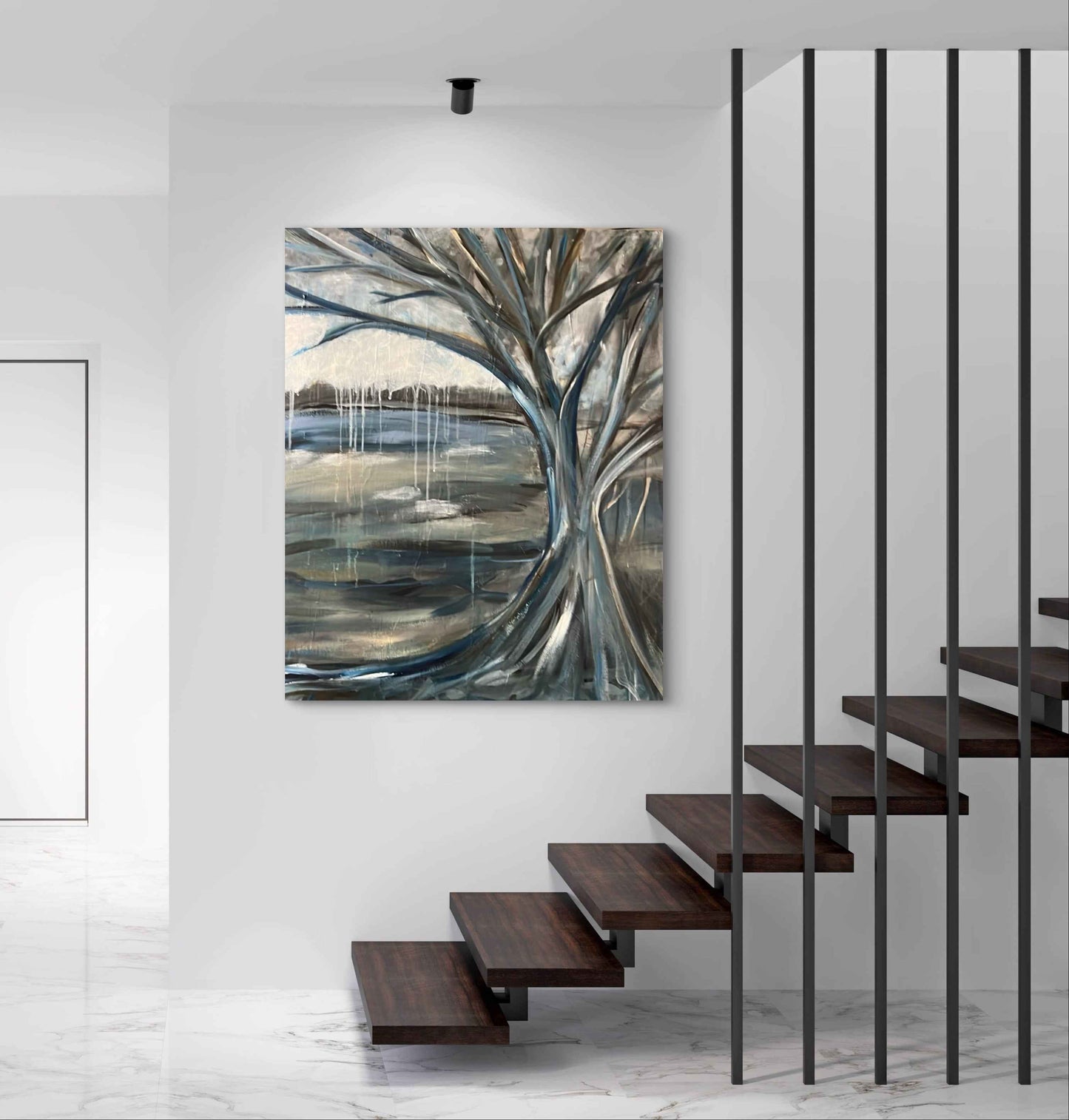 "A moment froze in time" 24x30"