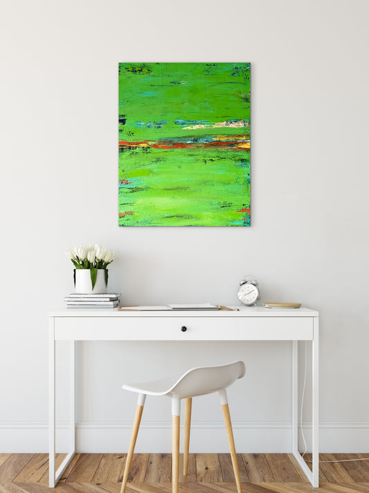 So damn lucky - 24x30"