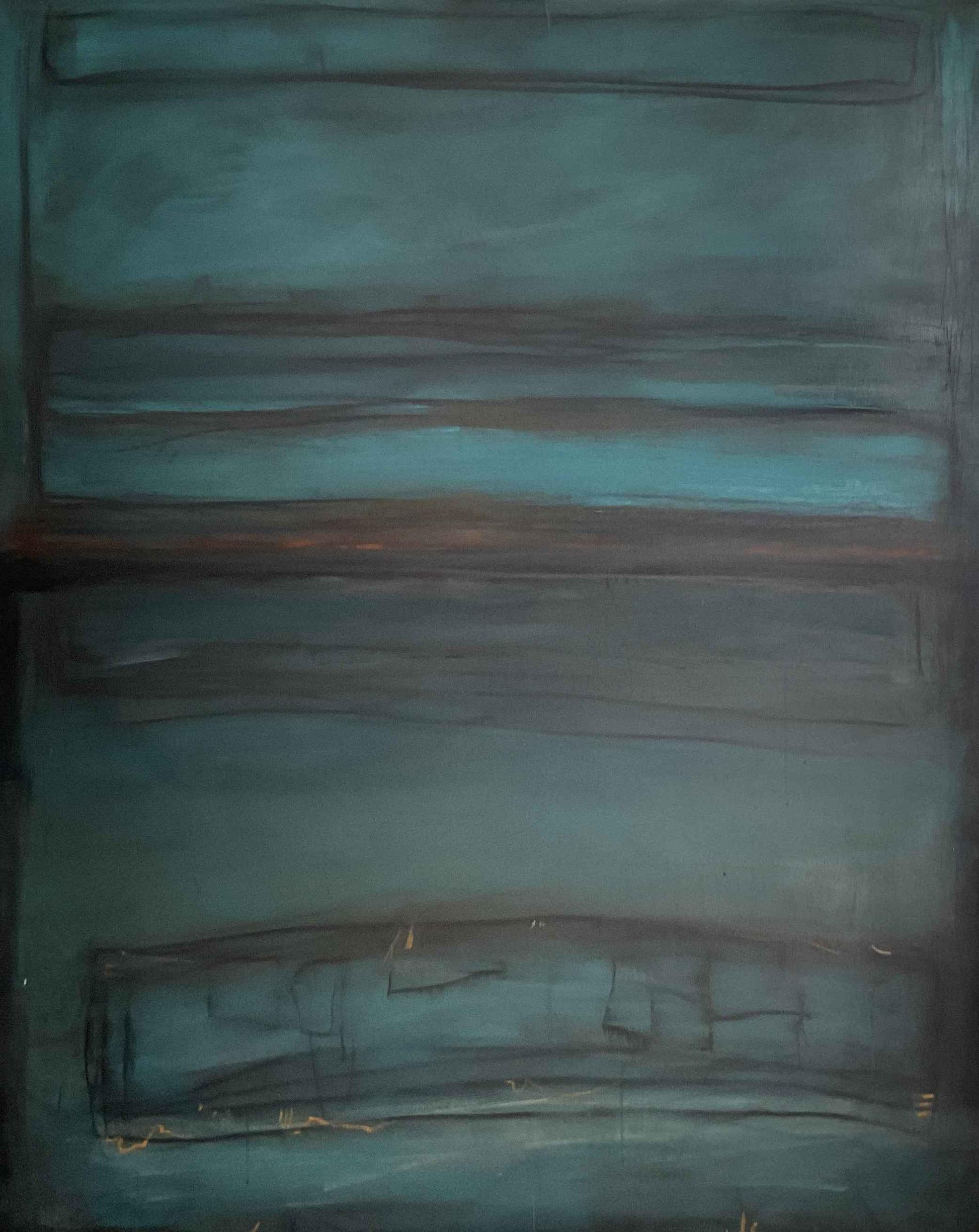 "Looking down from here" 48x60"