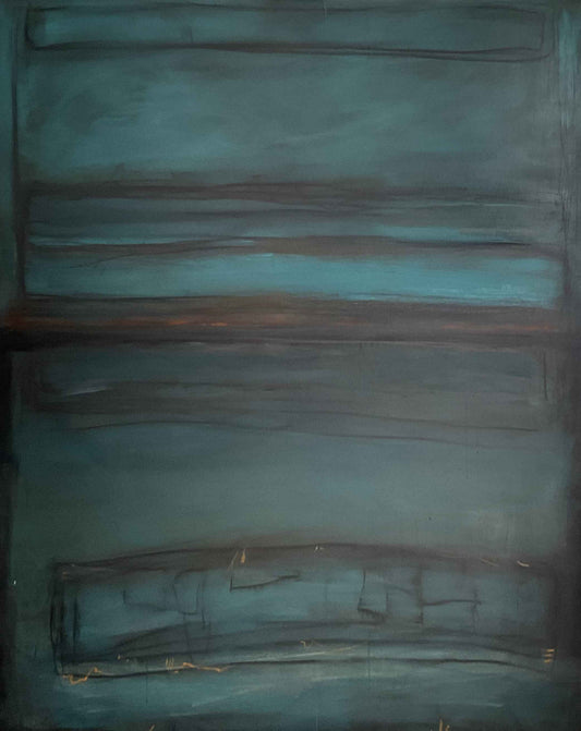 "Looking down from here" 48x60"