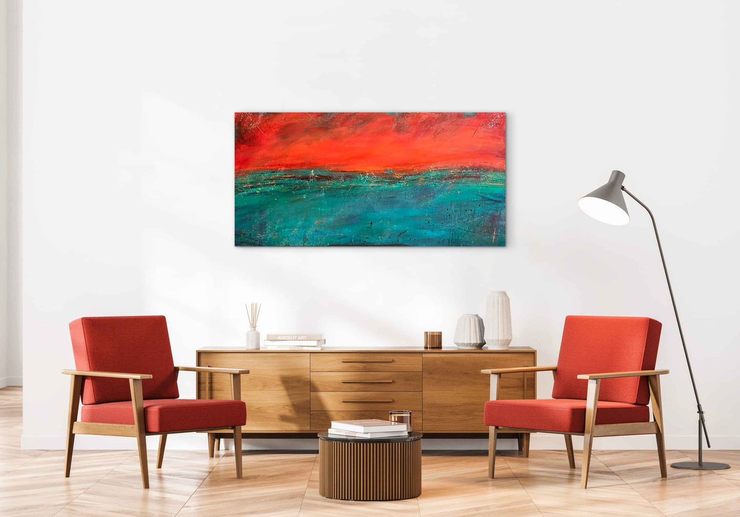 "Under the weight of life" 24x48"