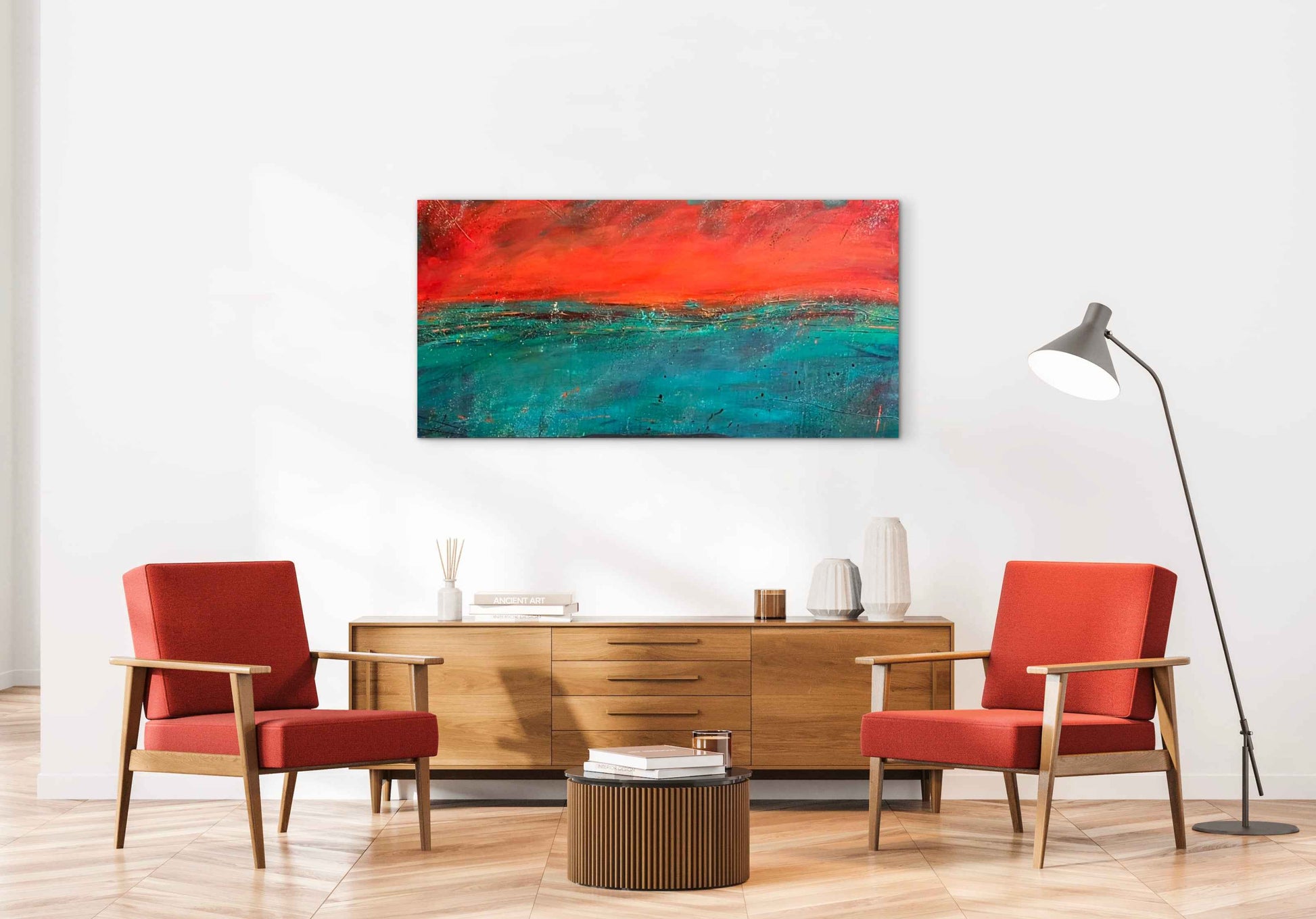 "Under the weight of life" 24x48"