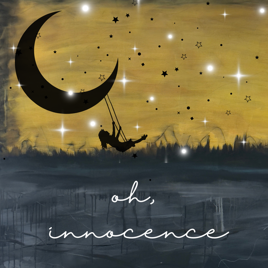 Oh innocence - 10x10" print