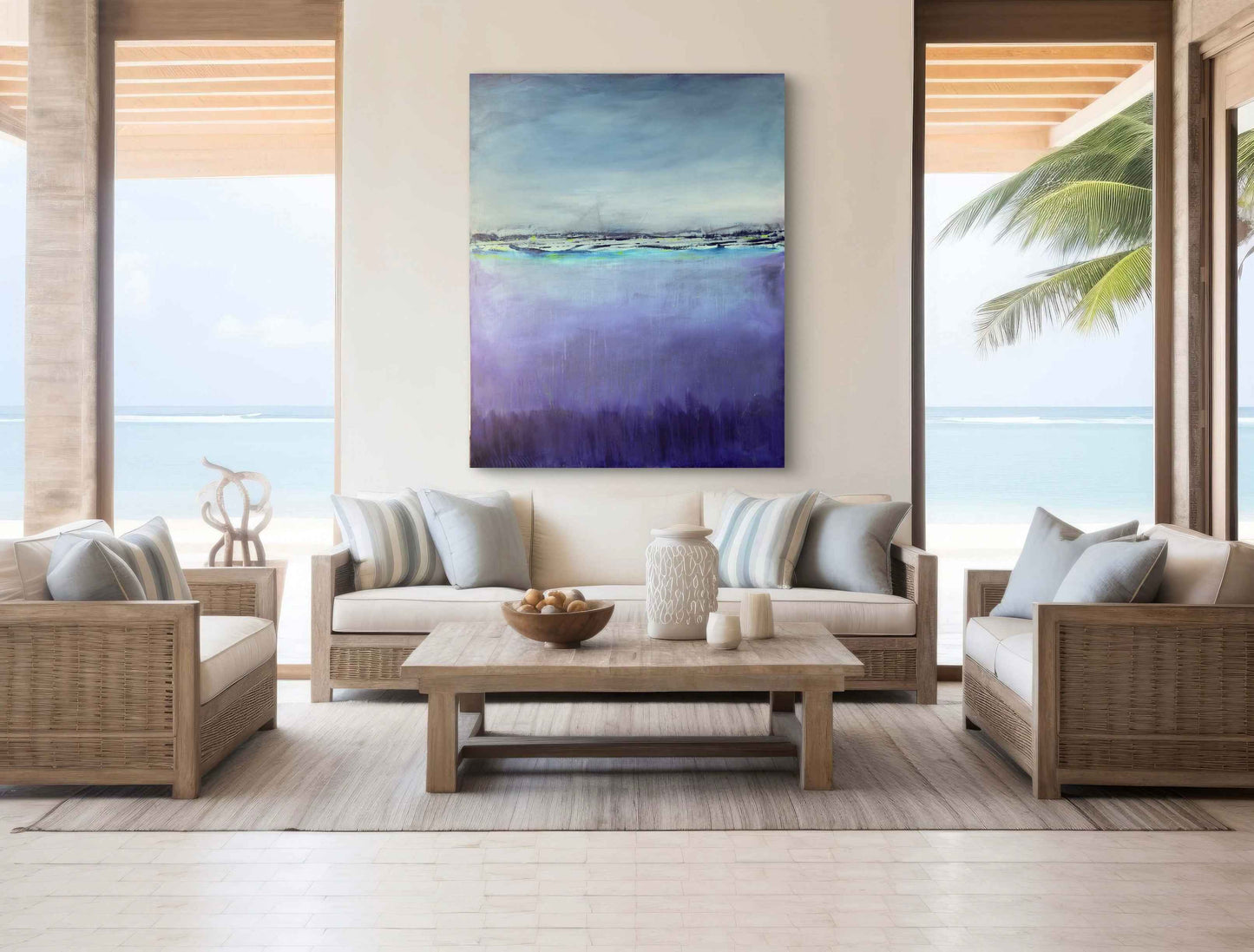 "Rising up like emotion" 48x60"