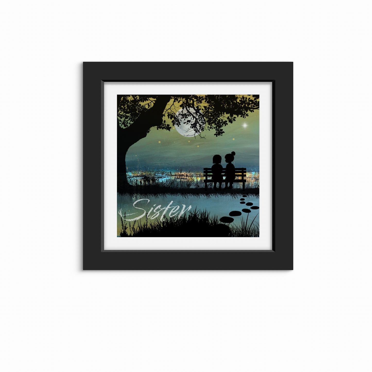 The Times We Share — 10×10" Print